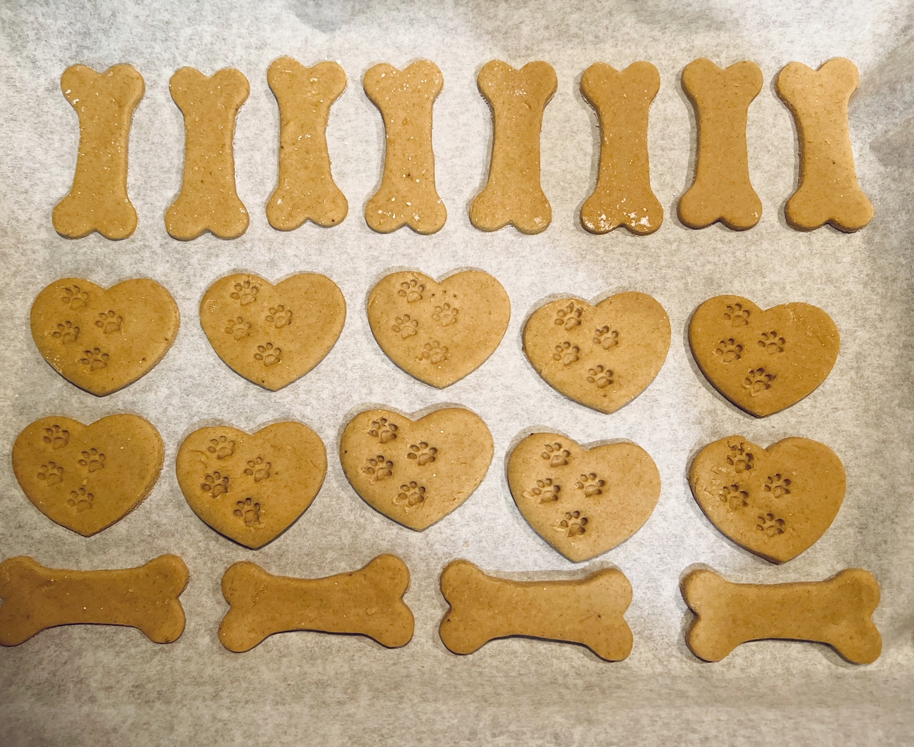 baked banana dog treats